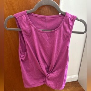 Women's Pink Sleeveless Top
